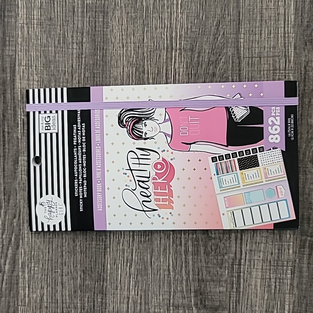 NEW Happy Planner Healthy Hero Sticker Book